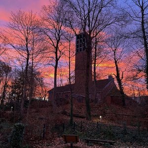 Die Lutherkirche in Neu Wulmstorf in perfektem Licht. Foto: Lutherkirchengemeinde