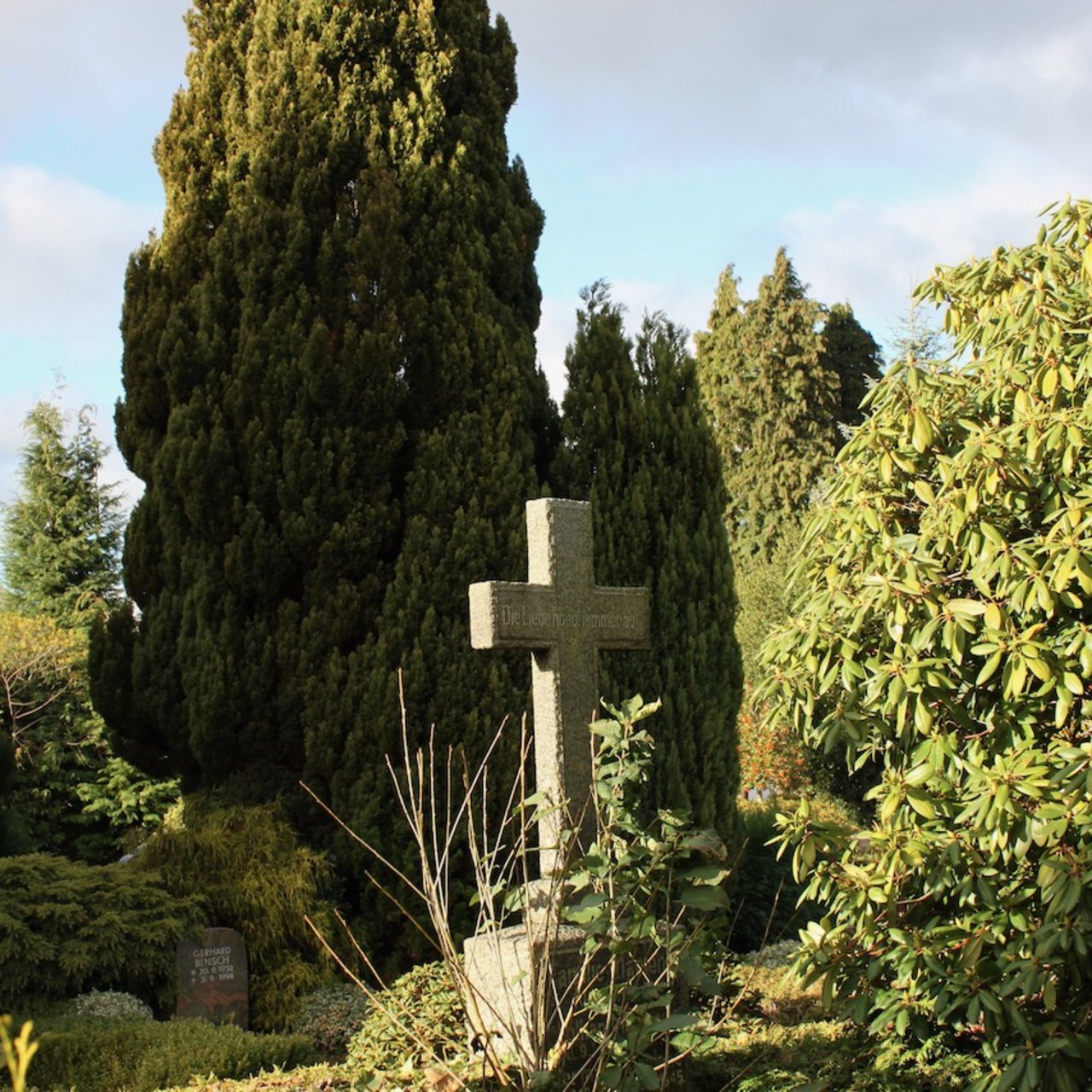 Friedhof in Hittfeld. Foto: C.Wöhling