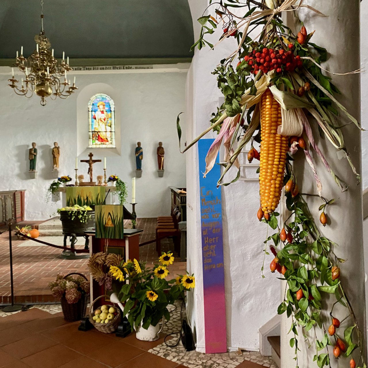 Erntedank in der Mauritiuskirche. Foto: C.Wöhling